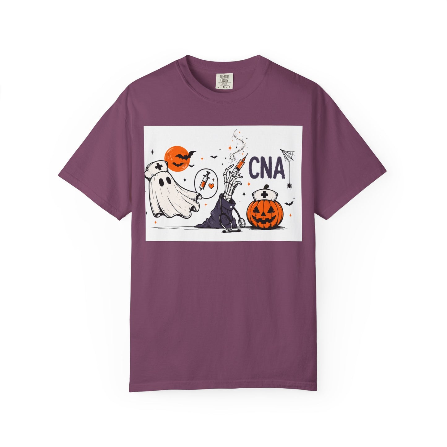 CNA Ghost Witch Pumpkin Halloween T-Shirt | Cute Cartoon Tee