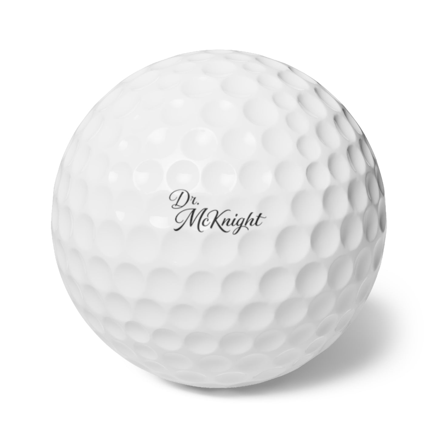 Custom Text Golf Balls | Personalized Name Gift Set of 6