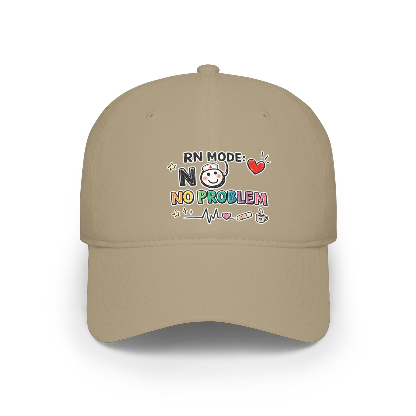 RN Mode No Problem Baseball Cap – Cute Nurse Hat