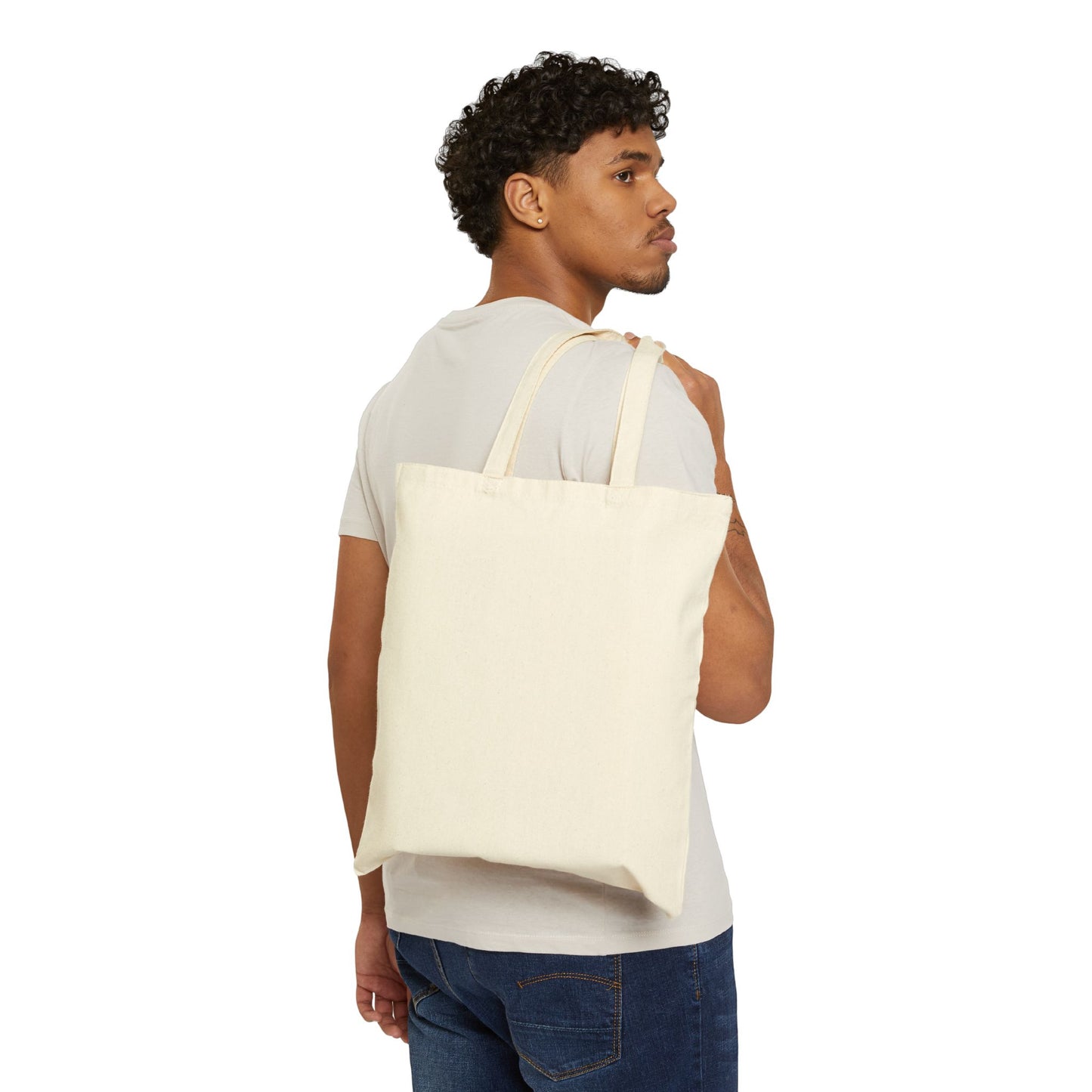 RN Halloween Nurse Tote Bag - Ghost & Pumpkin Canvas Tote