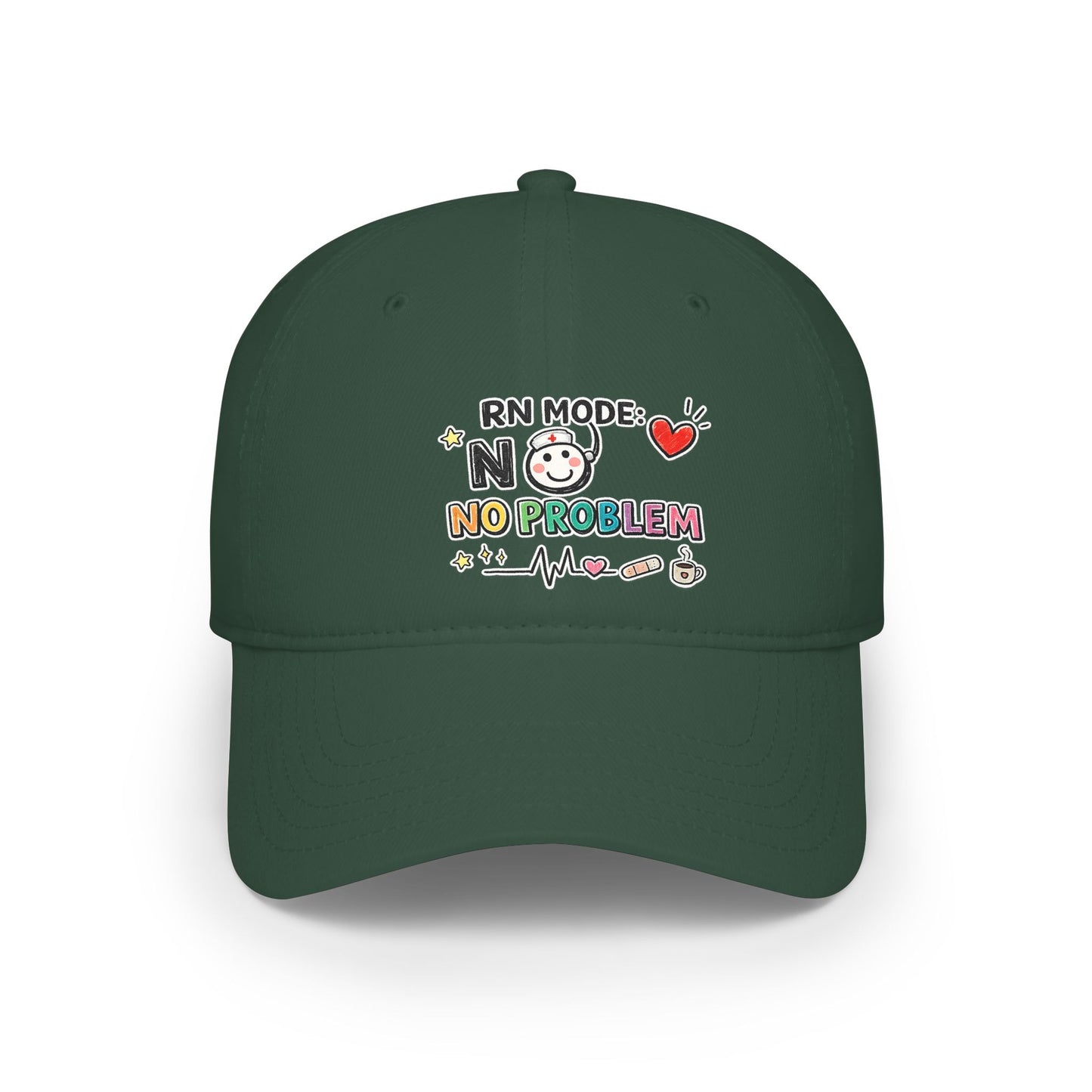 RN Mode No Problem Baseball Cap – Cute Nurse Hat