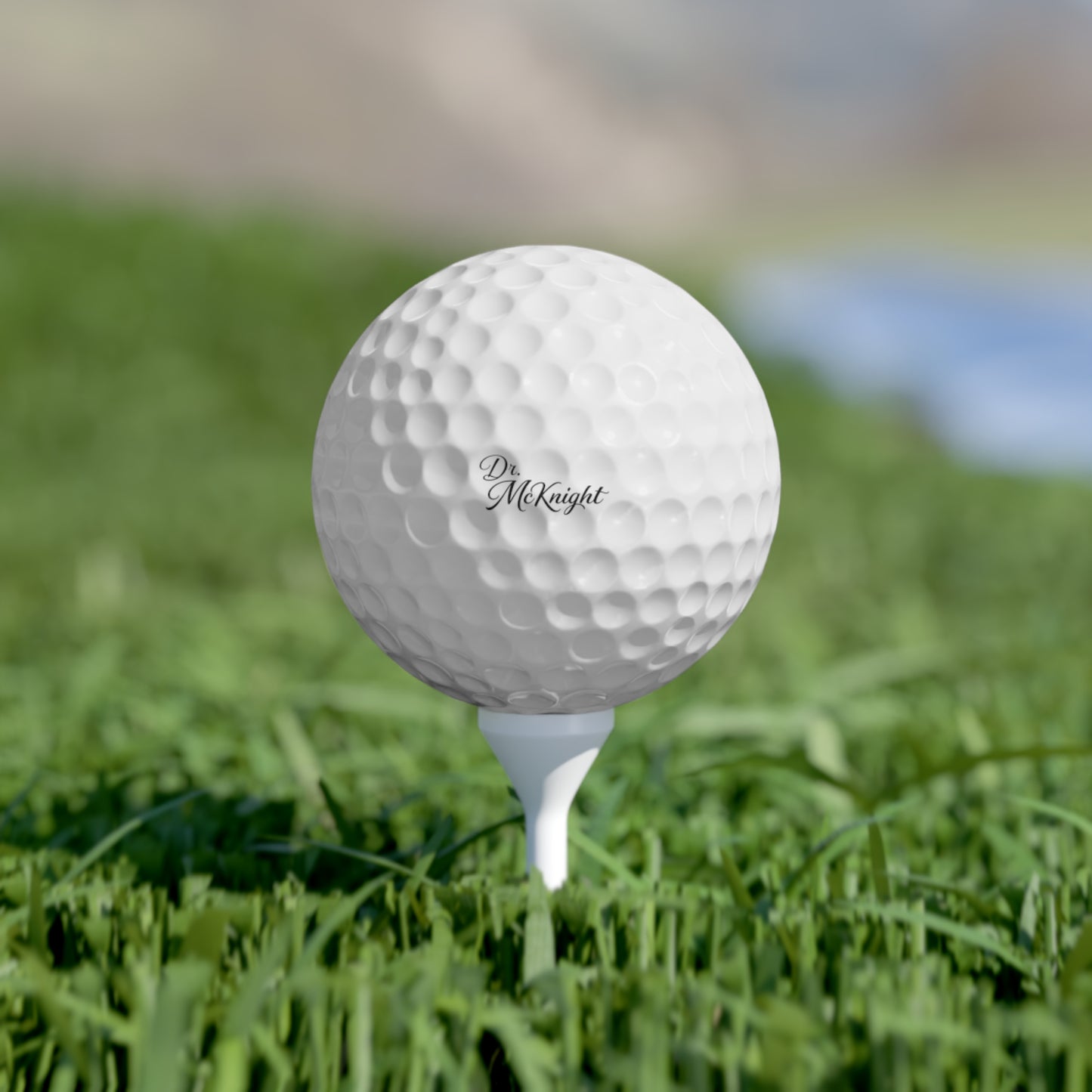 Custom Text Golf Balls | Personalized Name Gift Set of 6