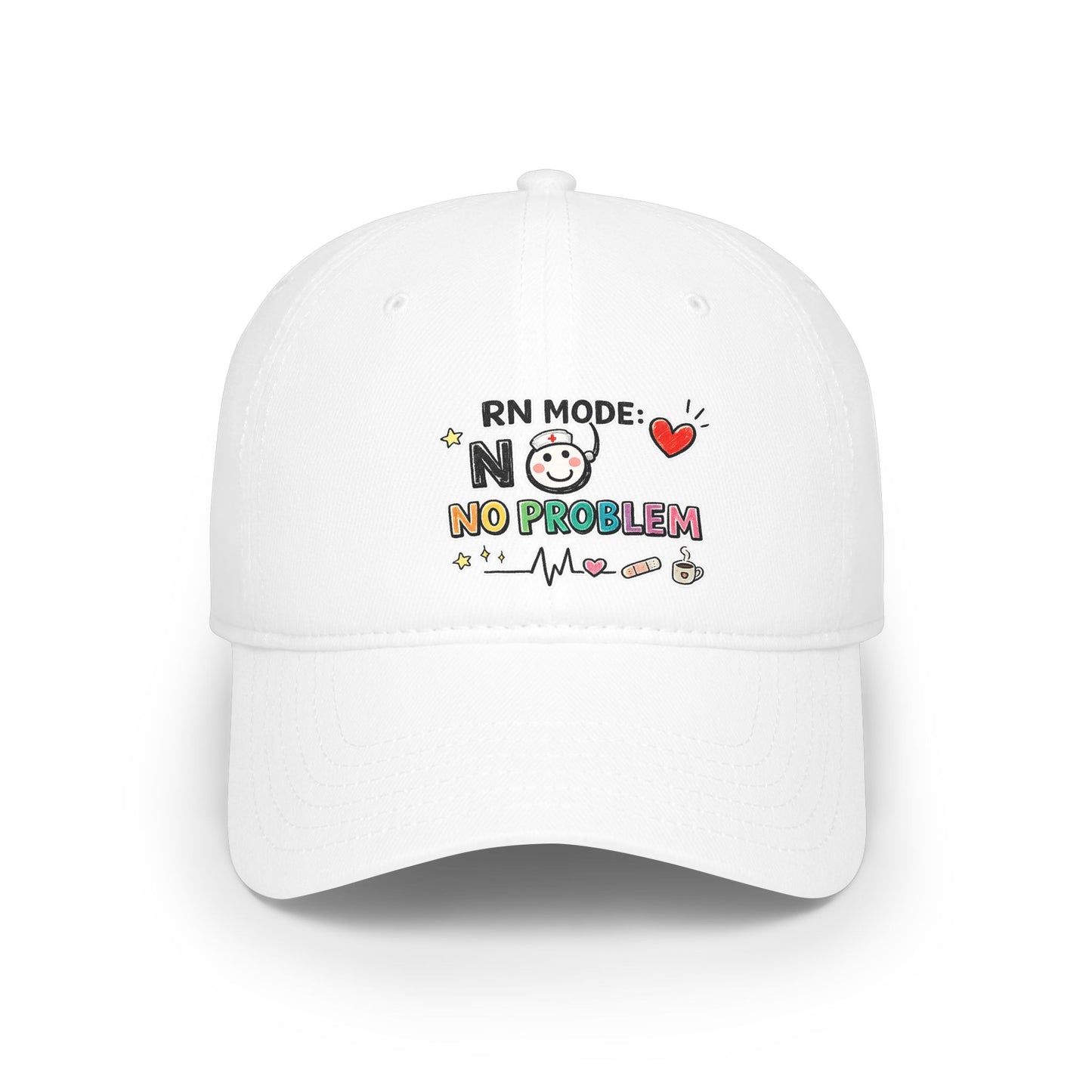 RN Mode No Problem Baseball Cap – Cute Nurse Hat