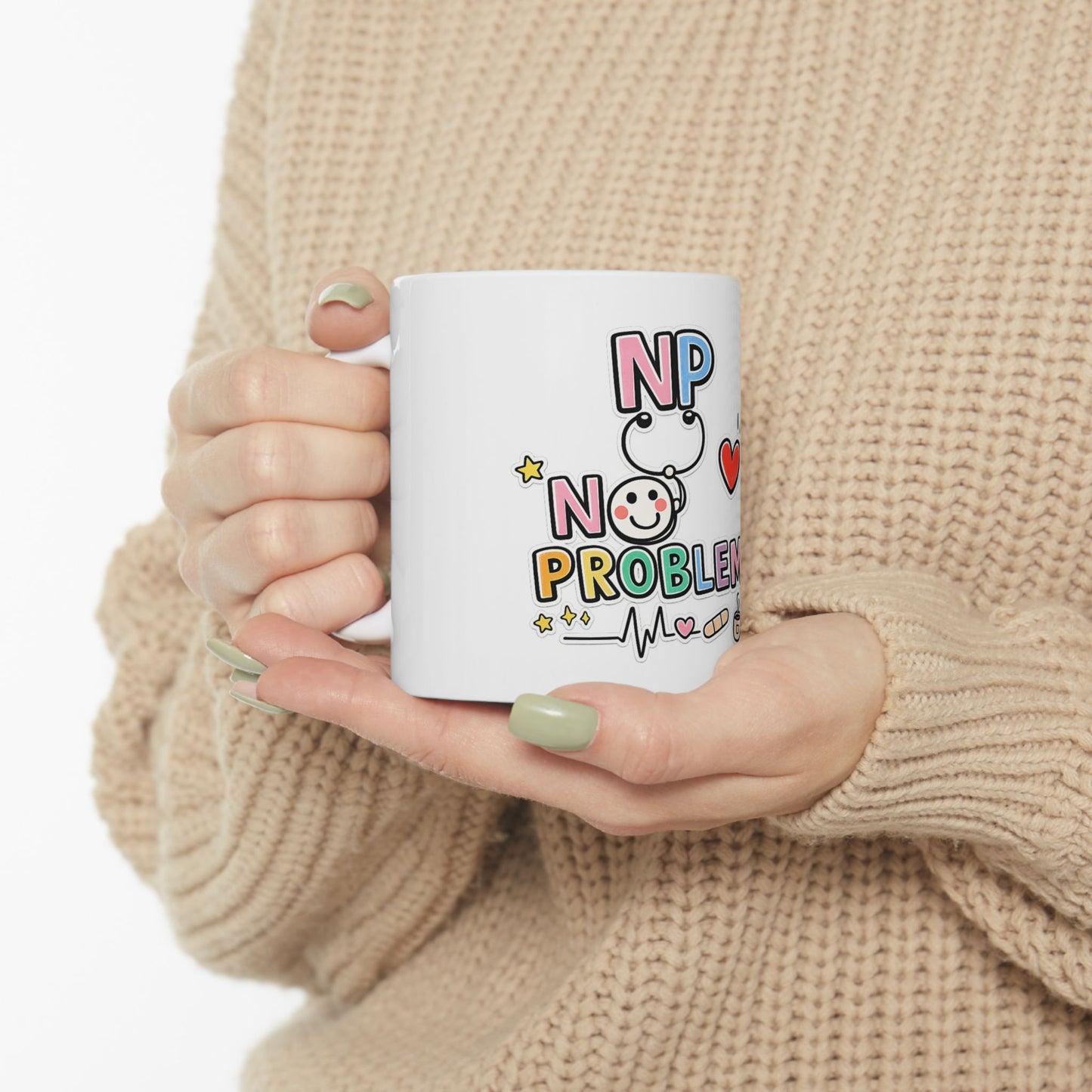 Nurse Practitioner Mug | Funny NP Coffee Cup Gift | 11oz & 15oz
