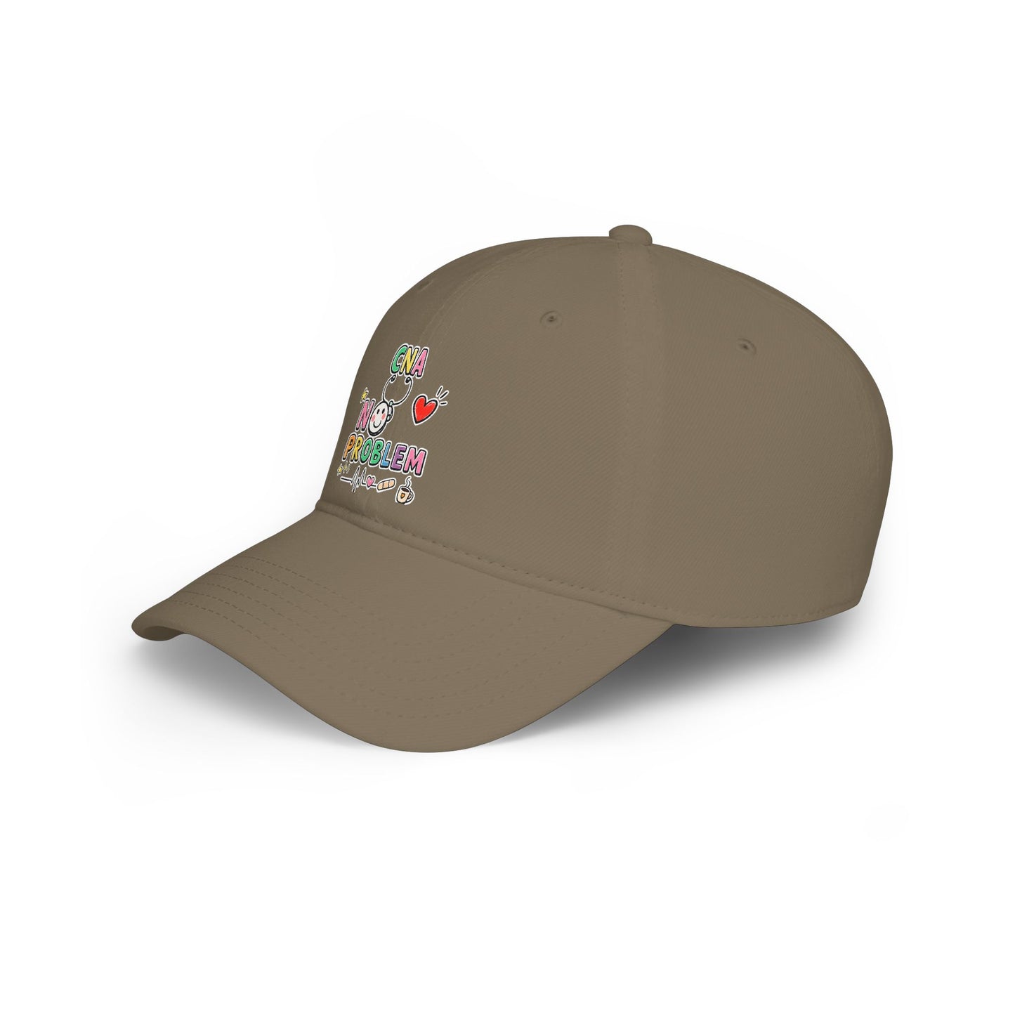 CNA Embroidered Baseball Cap - Colorful Nursing Caregiver Hat | The Nurse Shift