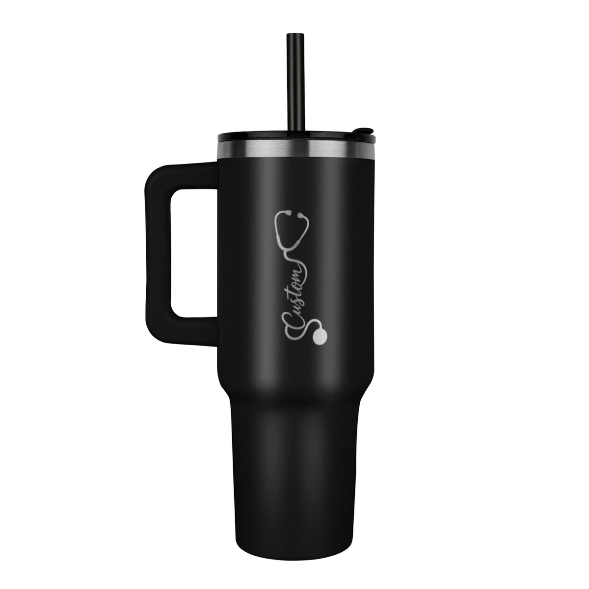 Pinnacle 40oz Nurse Tumbler | Personalized Laser-Engraved Stainless Steel Cup