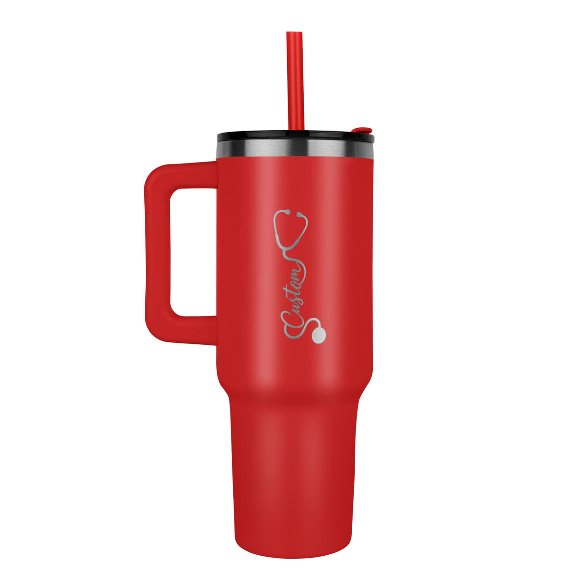 Pinnacle 40oz Nurse Tumbler | Personalized Laser-Engraved Stainless Steel Cup