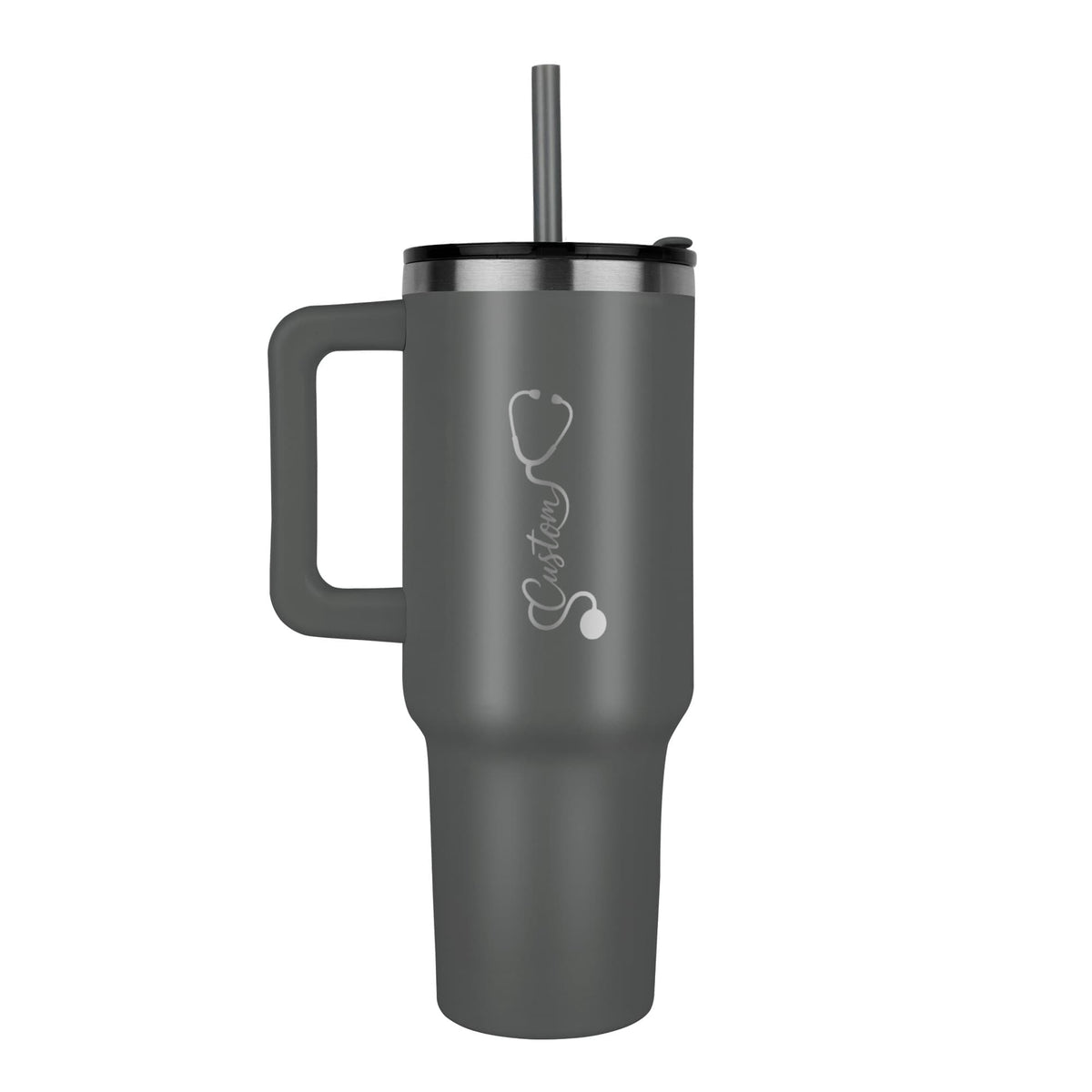 Pinnacle 40oz Nurse Tumbler | Personalized Laser-Engraved Stainless Steel Cup