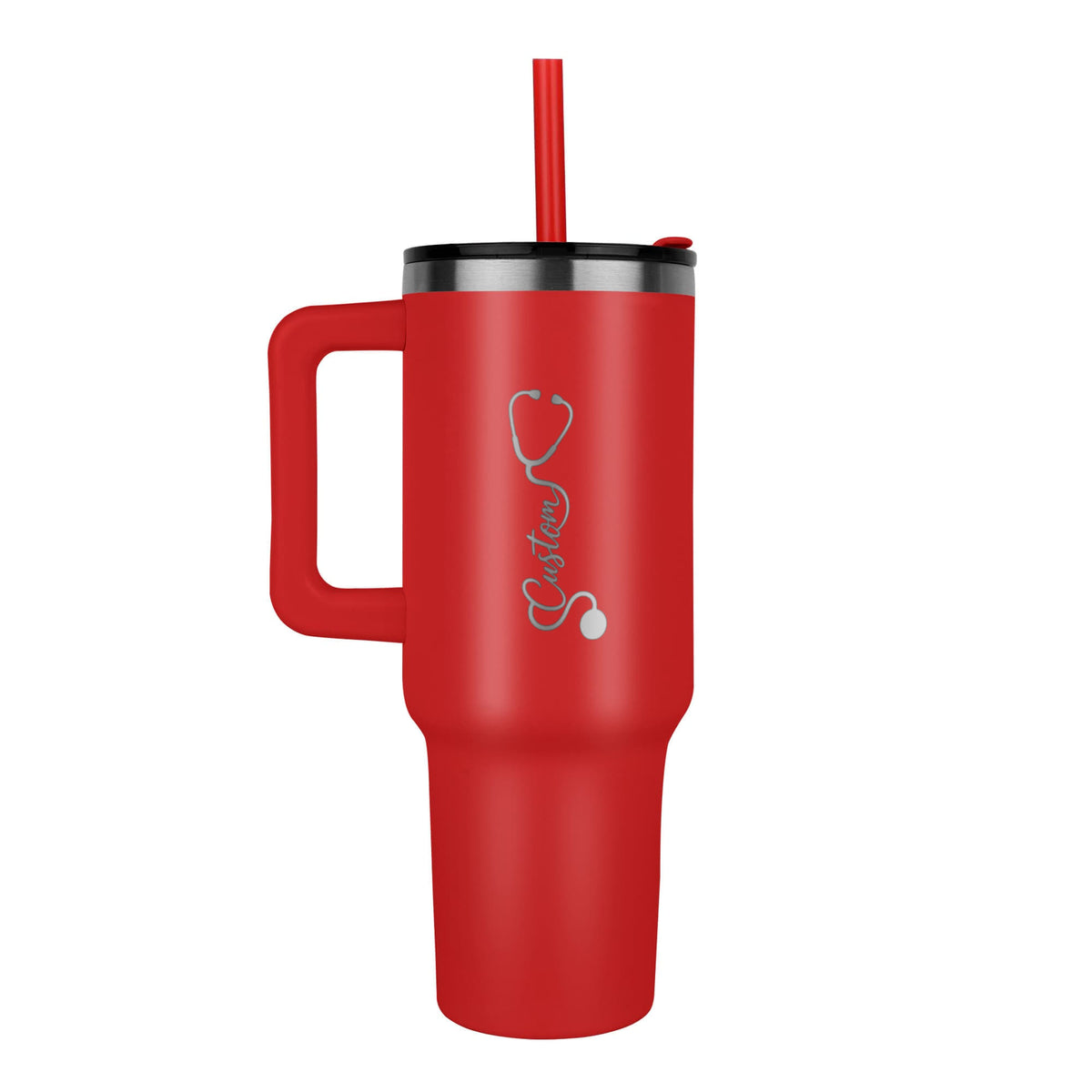 Pinnacle 40oz Nurse Tumbler | Personalized Laser-Engraved Stainless Steel Cup