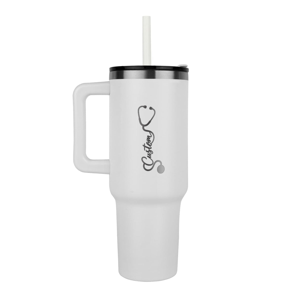 Pinnacle 40oz Nurse Tumbler | Personalized Laser-Engraved Stainless Steel Cup